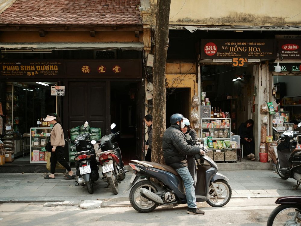 mobile bottom navigation vietnam shop